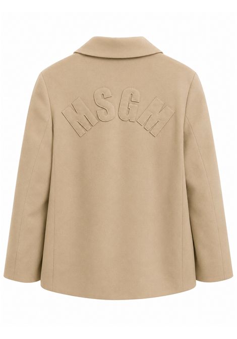 Giacca con logo MSGM KIDS | F6MSJGJK100MS030